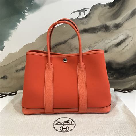 hermes garden party bag history|Hermes garden party 30 canvas.